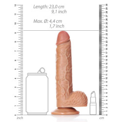 Real Rock Ultra Skin Gode réaliste Envy Straight RealRock 17 x 4.4cm Latino